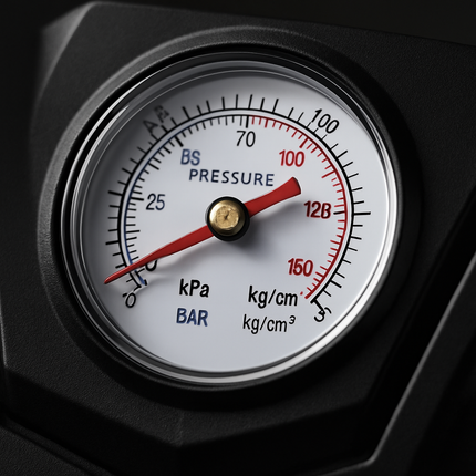 Car Tire Air Pump Portable Inflator with Gauge