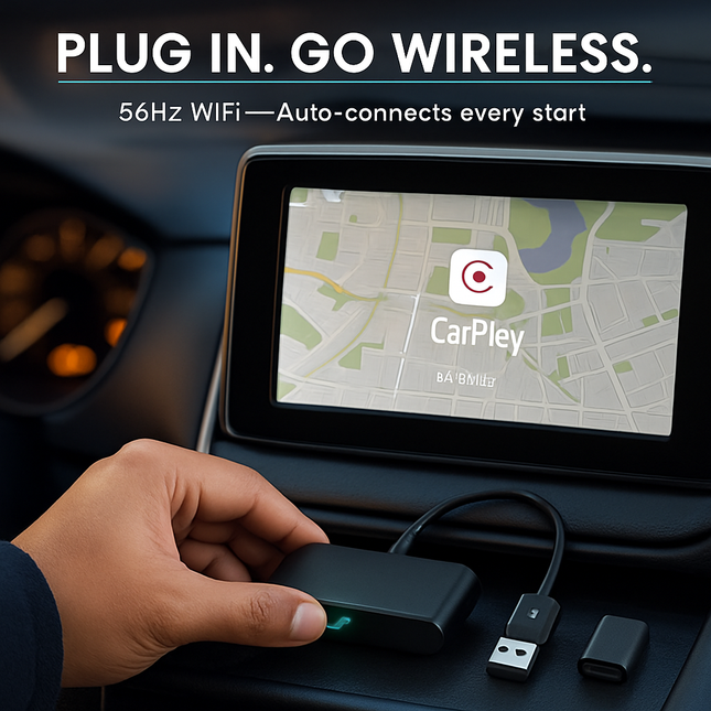 Wireless Car Adapter for In-car Infotainment System