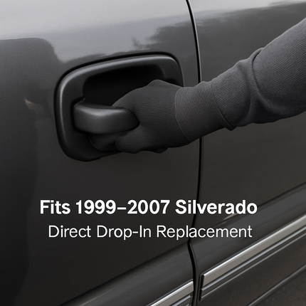 Front Left Exterior Door Handle for Silverado 1999-2007