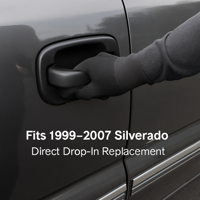 Front Left Exterior Door Handle for Silverado 1999-2007