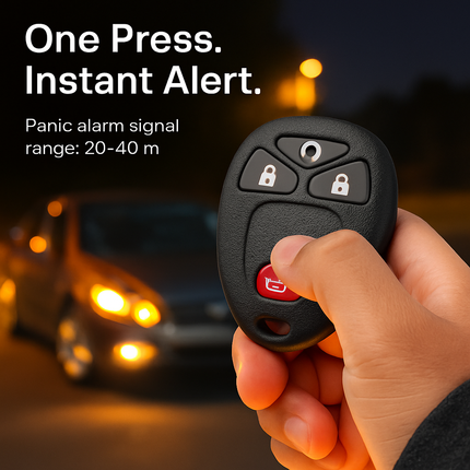 Keyless Car Key Fob Case Replacement Pad for 5-Button Remotes