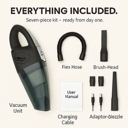 Cordless Car Handheld Vacuum Cleaner with Hose