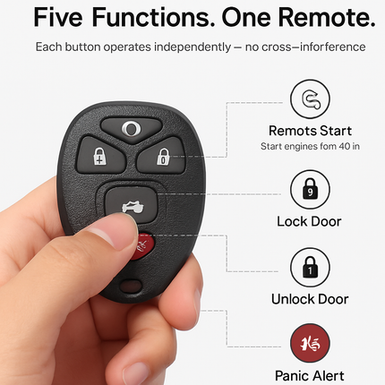 Keyless Entry Remote Key Fob Case Durable Protection