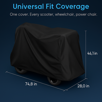 Scooter Protective Cover for Mobility Scooter Waterproof