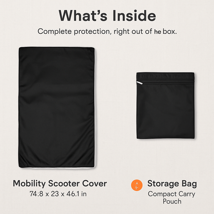 Scooter Protective Cover for Mobility Scooter Waterproof