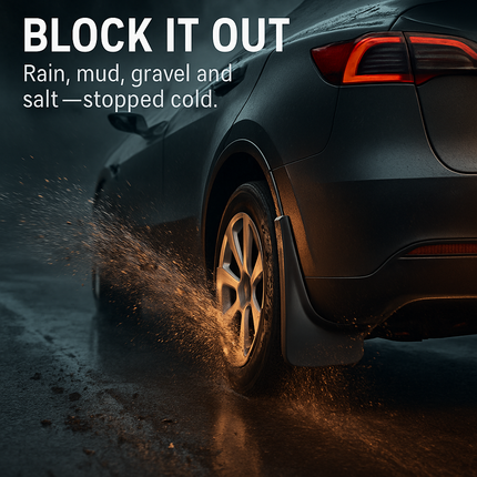 Mud Flaps Splash Guards for Tesla Model Y (No Drill)