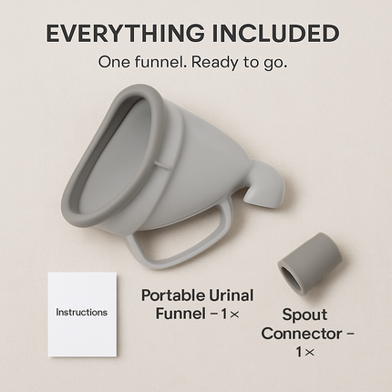 Portable Urinal Funnel for Men and Women
