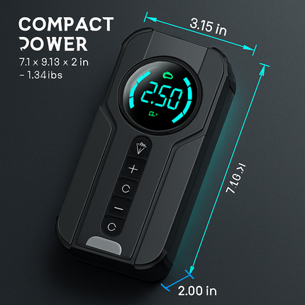 Car Tire Inflator Pump Portable Wireless Air Compressor