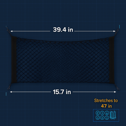Trunk Cargo Net - Stretchable Universal Elastic Net