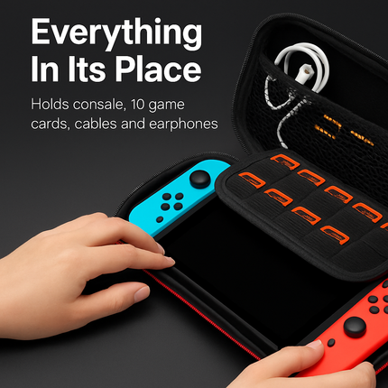 Carry Case for Nintendo Switch - Travel Protective Case