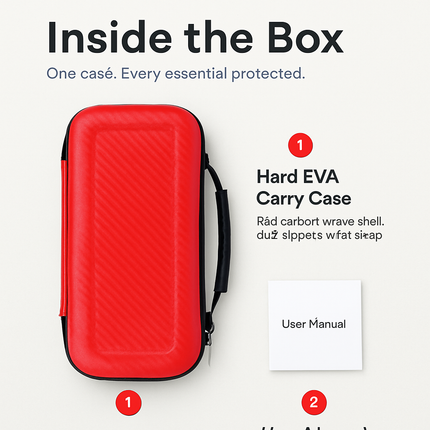 Carry Case for Nintendo Switch - Travel Protective Case