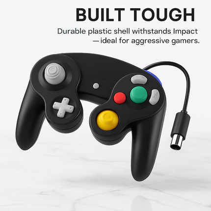 Shock Wired Game Controller for Nintendo Wii and GameCube
