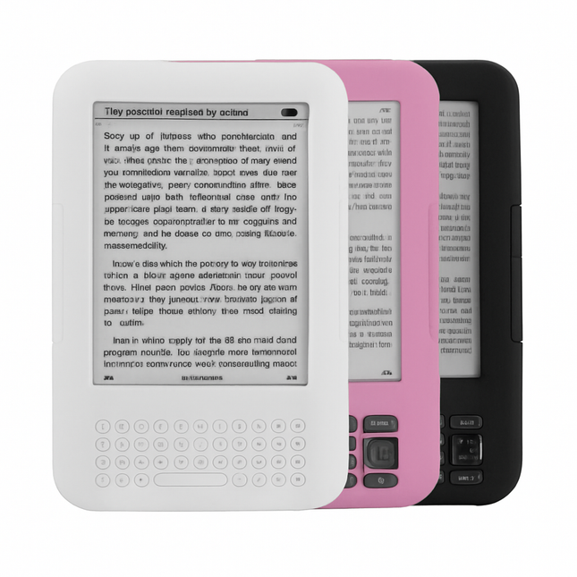 Kindle Protective Case Cover for Amazon Kindle3 White Black Pink