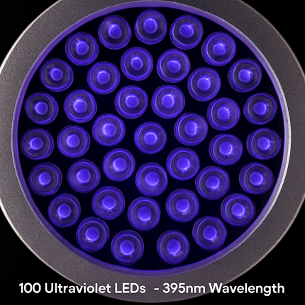 Ultraviolet Detection Aluminum Flashlight for Stains