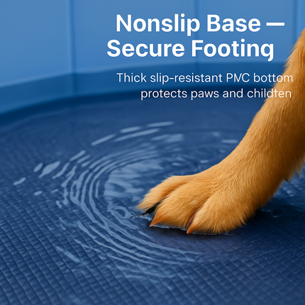 Foldable Pet Swimming Pool PVC Kiddie Baby Dog Swim Pool Bathing Tub Playmat Kids Pools