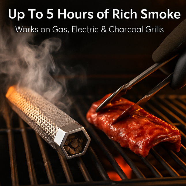 Pellet Smoker Tube for Grills and Smokers