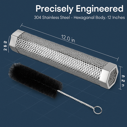 Pellet Smoker Tube for Grills and Smokers