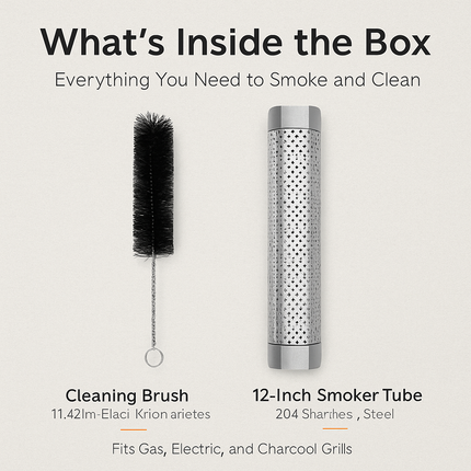 Pellet Smoker Tube for Grills and Smokers