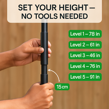 2 Packs 91in Heavy Duty Double Shepherds Hook Bird Feeder Pole Garden Hanging Holder with 5 Adjustable Height 5 Prong Base for Bird Feeder Garden Plan