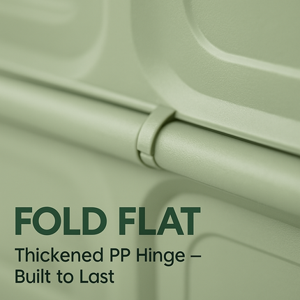 Collapsible Storage Bins with Dustproof Lid