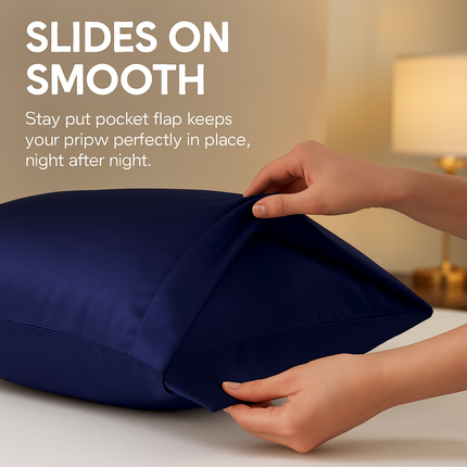 Silky Satin King Pillowcase Set for Luxurious Sleep
