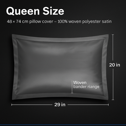 Soft Silky Satin Pillow Case for Hair and Skin