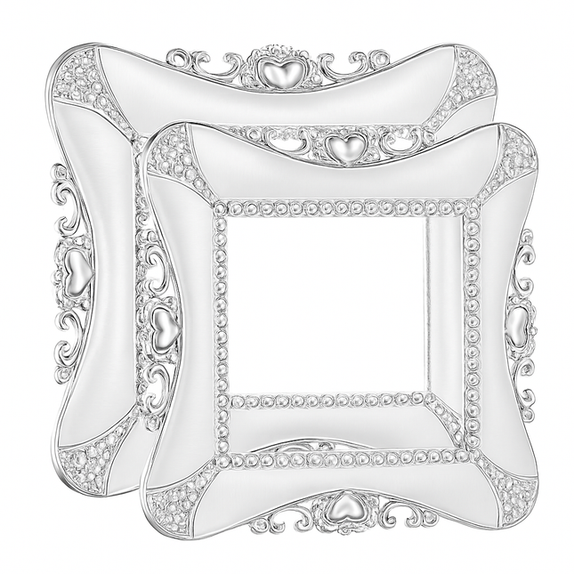 Decorative Switch Cover - 2 Pack White Wall Plate Protector