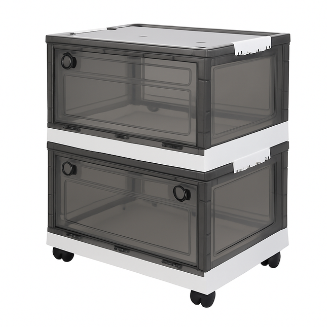 Foldable Storage Bins for Clothes, Toys and Books