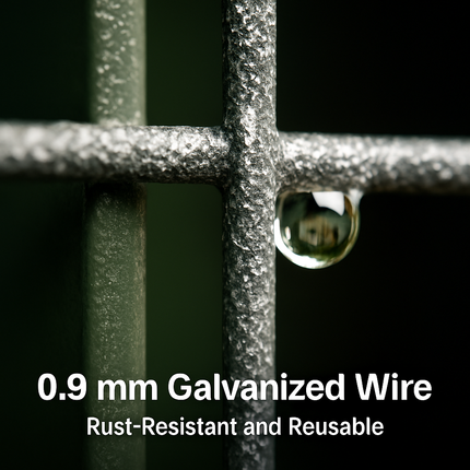2Pack 15.35x4.72x3.94in 2-Door Humane Live Rat Trap Galvanized Iron Rodent Trap Cage Reusable for Home Garden Farm Warehouse