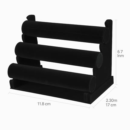 Velvet Jewelry Stand for Bracelets and Watches