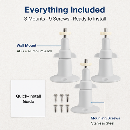 Security Camera Wall Mount for Arlo - Versatile Outdoor