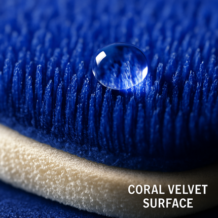 Bathroom Rug Set: Plush Velvet, Non-Slip, 3-Piece
