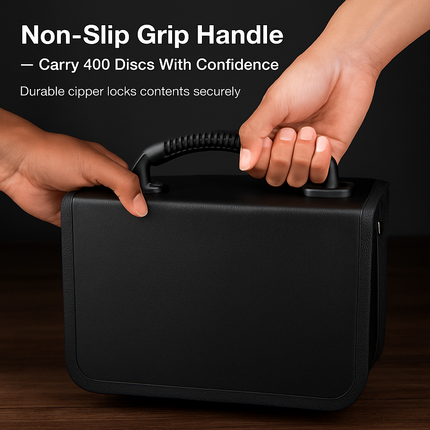 Disc Storage Case - Portable Disc Organizer
