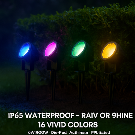 Landscape Lights RGBW Color Changing Stake Lights