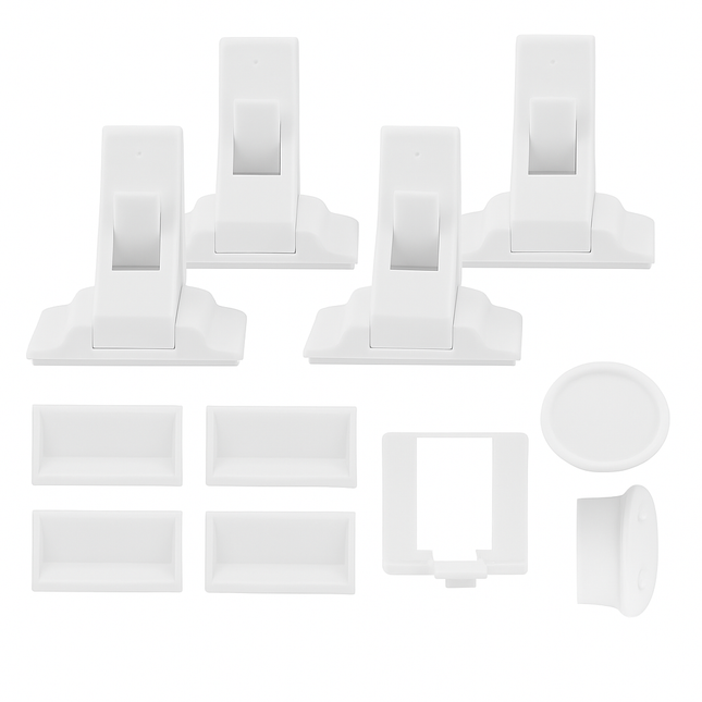 Magnetic Cabinet Locks for Child Safety - Easy Access