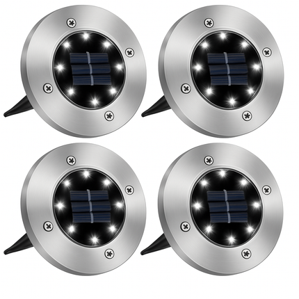 Solar Powered Ground Light for Outdoor Path and Lawn