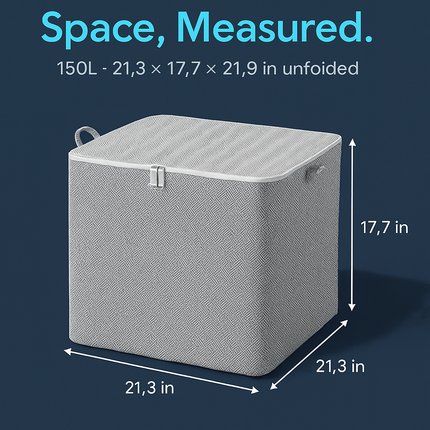 Foldable Non-Woven Storage Bags for Wardrobe Organization