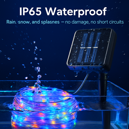Solar Powered String Lights for Outdoors