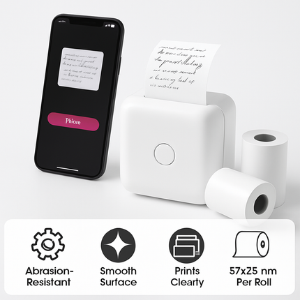 Mini Thermal Printing Paper Plate for Portable Printers