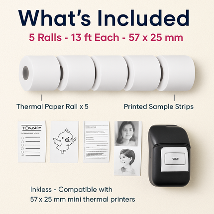 Mini Thermal Printing Paper Plate for Portable Printers