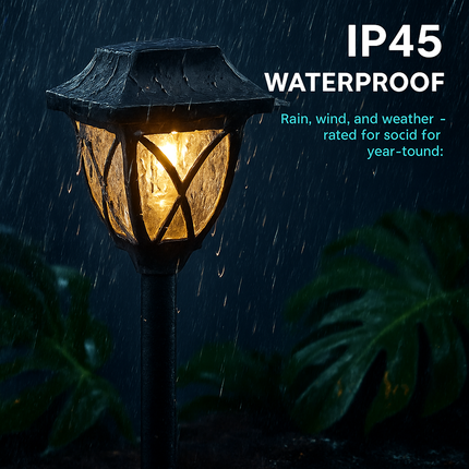 Solar Powered Stake Light for Garden, Pathway & Patio