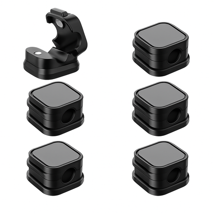Magnetic Cable Clips - Adhesive Wire Organizer for Home