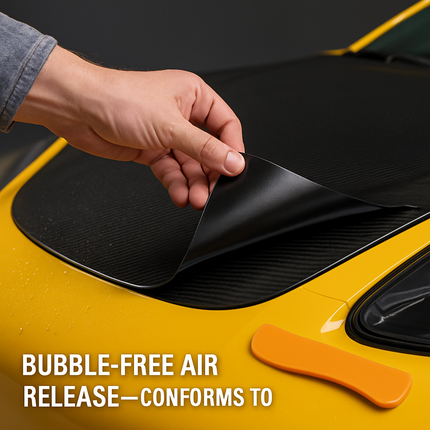 Carbon Fiber Vinyl Wrap for Vehicles and Electronics