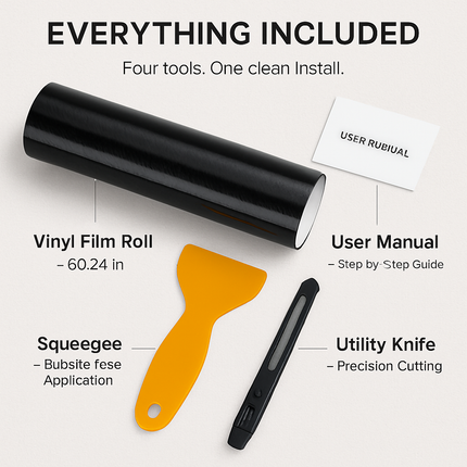 Carbon Fiber Vinyl Wrap for Vehicles and Electronics