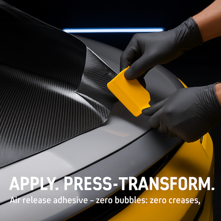 Carbon Fiber Vinyl Wrap for Vehicles and Electronics