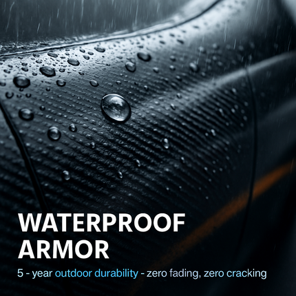 Carbon Fiber Vinyl Wrap for Vehicles and Electronics