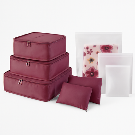 Storage Bags with Packing Cubes for Travel
