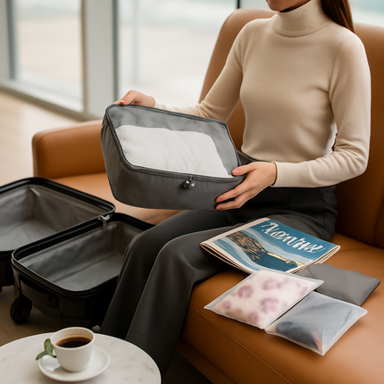 Storage Bags with Packing Cubes for Travel