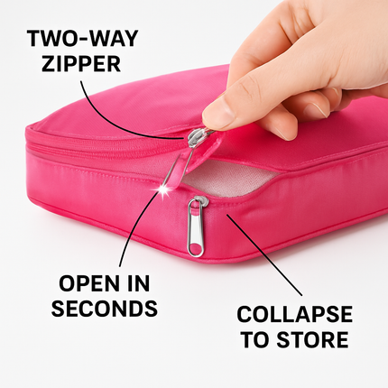Storage Bags with Packing Cubes for Travel