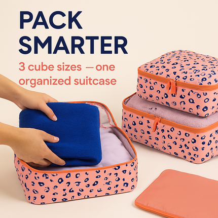 Storage Bags with Packing Cubes for Travel